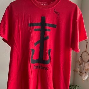 Frank Iero Signed Concert T-shirt, never worn